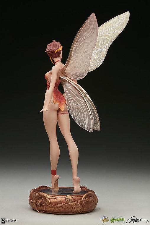 J. Scott Campbell Fairytale Fantasies Collection: Tinkerbell - Fall Variant, Statue von Sideshow
