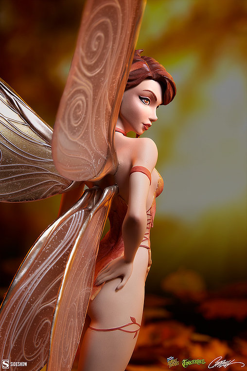 J. Scott Campbell Fairytale Fantasies Collection: Tinkerbell - Fall Variant, Statue von Sideshow