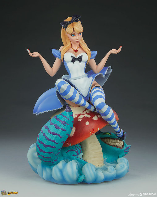 J. Scott Campbell Fairytale Fantasies Collection: Alice in Wonderland, Statue ... https://spaceart.de/produkte/ffc004-alice-in-wonderland-statue-sideshow-200506-747720234963-spaceart.php
