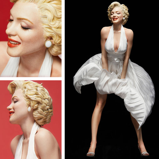 Das verflixte siebte Jahr: Marilyn Monroe, Typ: Statue