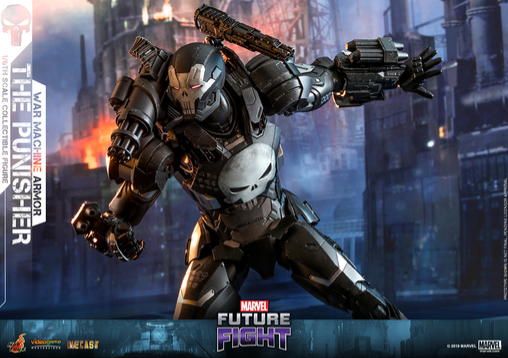 Future Fight: The Punisher War Machine Armor, 1/6 Figur von Hot Toys