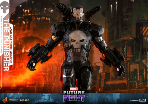 Future Fight: The Punisher War Machine Armor, 1/6 Figur von Hot Toys