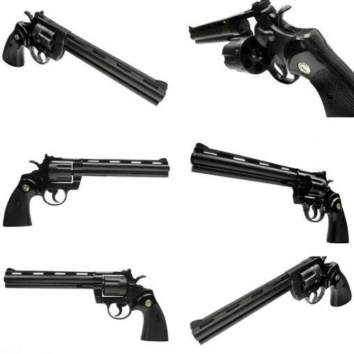 Filmwaffen: Colt Python 357 Magnum - Long, Fertig-Modell