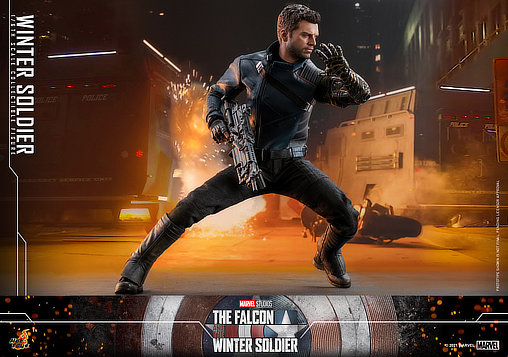 The Falcon and the Winter Soldier: Winter Soldier, 1/6 Figur von Hot Toys