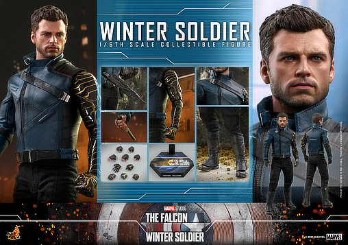 The Falcon and the Winter Soldier: Winter Soldier, 1/6 Figur von Hot Toys
