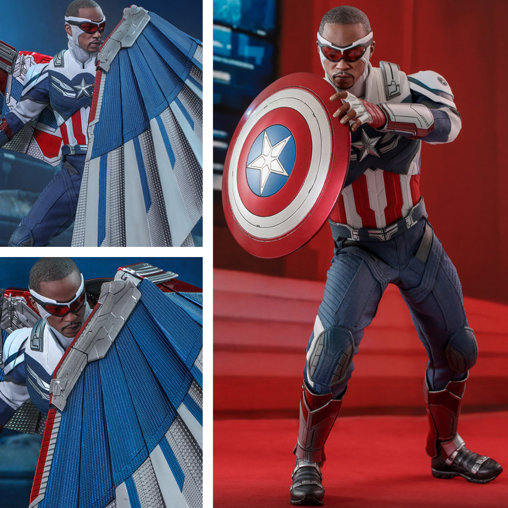 The Falcon and the Winter Soldier: Captain America, 1/6 Figur