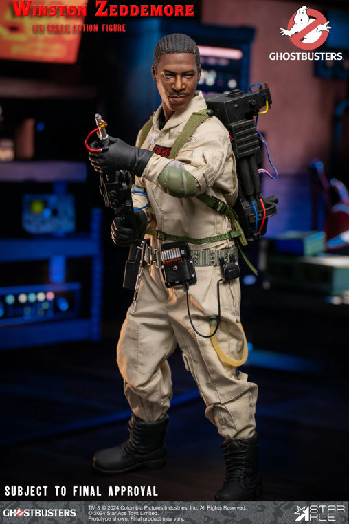 Ghostbusters (1984): Winston Zeddemore, 1/6 Figur von Star Ace
