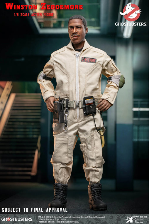 Ghostbusters (1984): Winston Zeddemore, 1/6 Figur von Star Ace