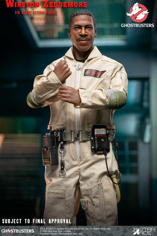 Ghostbusters (1984): Winston Zeddemore, 1/6 Figur von Star Ace