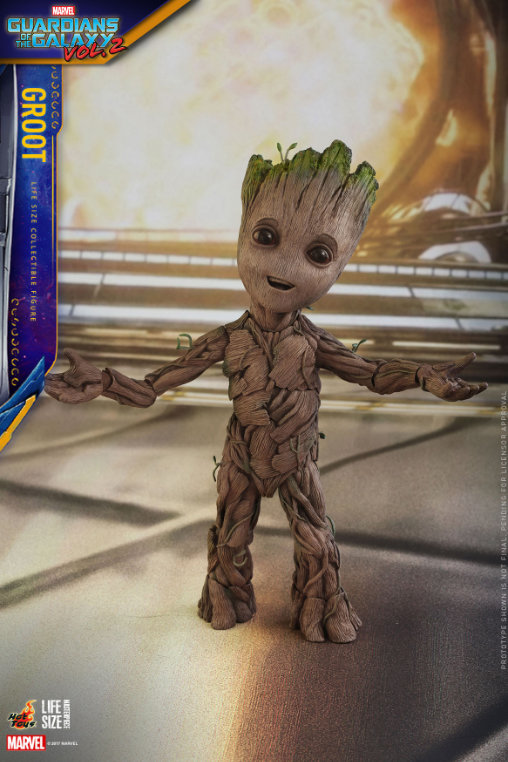 Guardians of the Galaxy 2: Groot - Life-Size, 1/6 Figur von Hot Toys