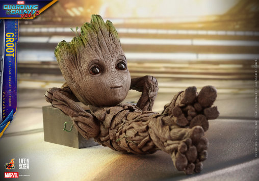 Guardians of the Galaxy 2: Groot - Life-Size, 1/6 Figur von Hot Toys