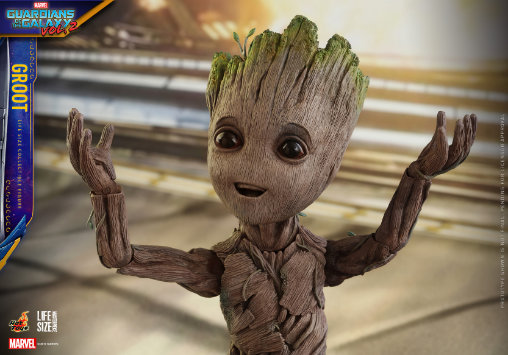 Guardians of the Galaxy 2: Groot - Life-Size, 1/6 Figur von Hot Toys