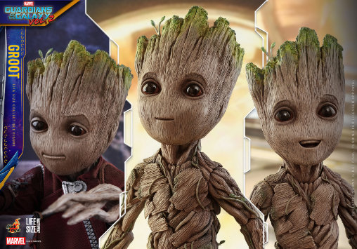 Guardians of the Galaxy 2: Groot - Life-Size, 1/6 Figur von Hot Toys