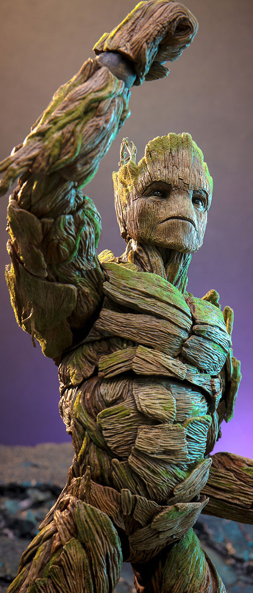 Guardians of the Galaxy 3: Groot, 1/6 Figur ... https://spaceart.de/produkte/gog005-groot-figur-hot-toys.php