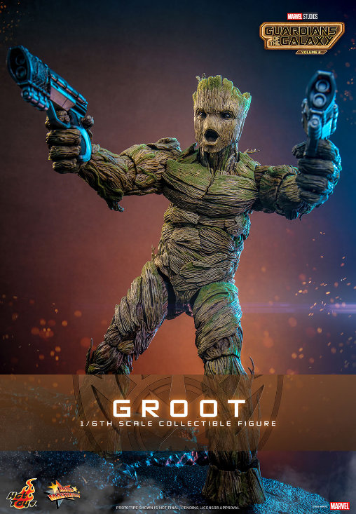 Guardians of the Galaxy 3: Groot, 1/6 Figur von Hot Toys