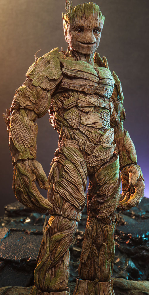 Guardians of the Galaxy 3: Groot, 1/6 Figur von Hot Toys