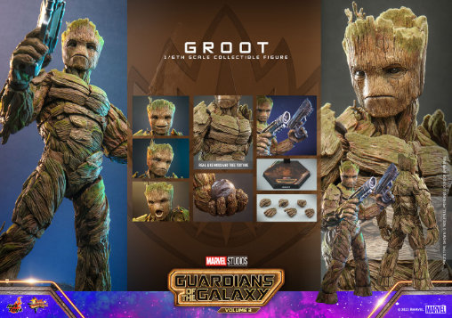 Guardians of the Galaxy 3: Groot, 1/6 Figur von Hot Toys