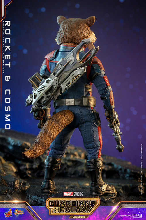 Guardians of the Galaxy 3: Rocket und Cosmo, 1/6 Figur von Hot Toys