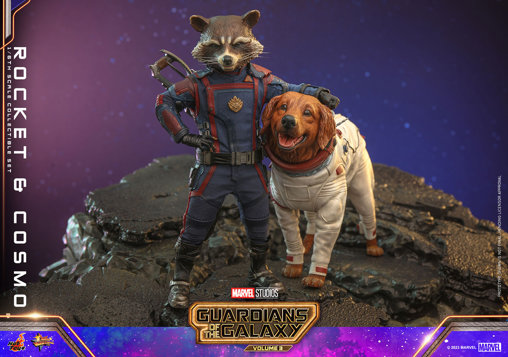 Guardians of the Galaxy 3: Rocket und Cosmo, 1/6 Figur von Hot Toys