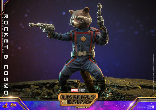 Guardians of the Galaxy 3: Rocket und Cosmo, 1/6 Figur von Hot Toys
