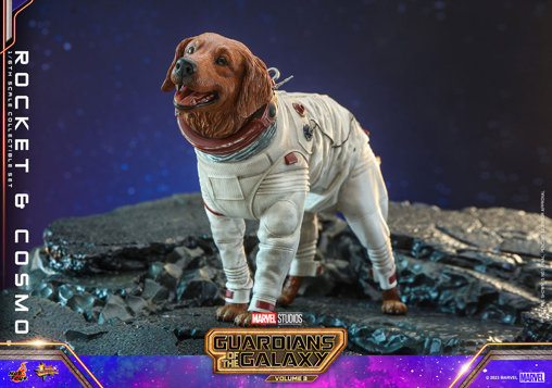 Guardians of the Galaxy 3: Rocket und Cosmo, 1/6 Figur von Hot Toys