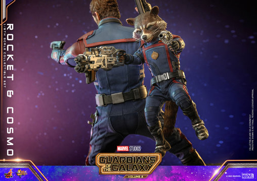 Guardians of the Galaxy 3: Rocket und Cosmo, 1/6 Figur von Hot Toys