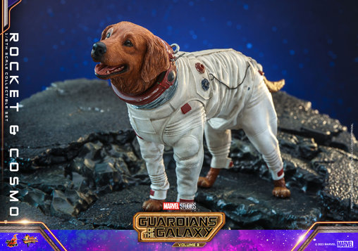 Guardians of the Galaxy 3: Rocket und Cosmo, 1/6 Figur von Hot Toys