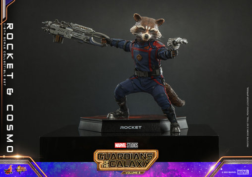 Guardians of the Galaxy 3: Rocket und Cosmo, 1/6 Figur von Hot Toys