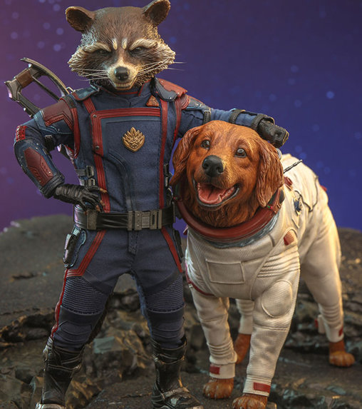 Guardians of the Galaxy 3: Rocket und Cosmo, 1/6 Figur von Hot Toys