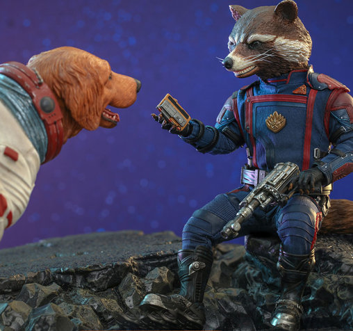 Guardians of the Galaxy 3: Rocket und Cosmo, 1/6 Figur von Hot Toys