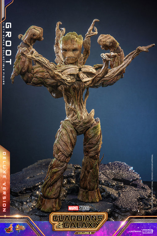 Guardians of the Galaxy 3: Groot - Deluxe, 1/6 Figur von Hot Toys