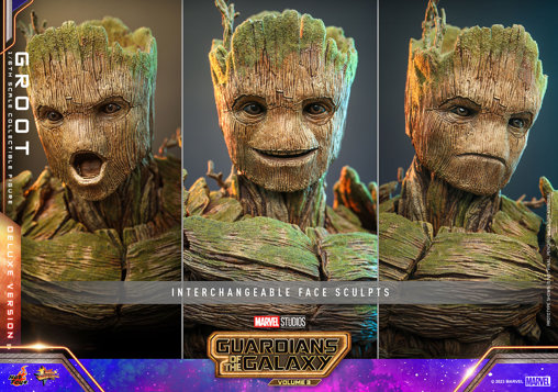 Guardians of the Galaxy 3: Groot - Deluxe, 1/6 Figur von Hot Toys