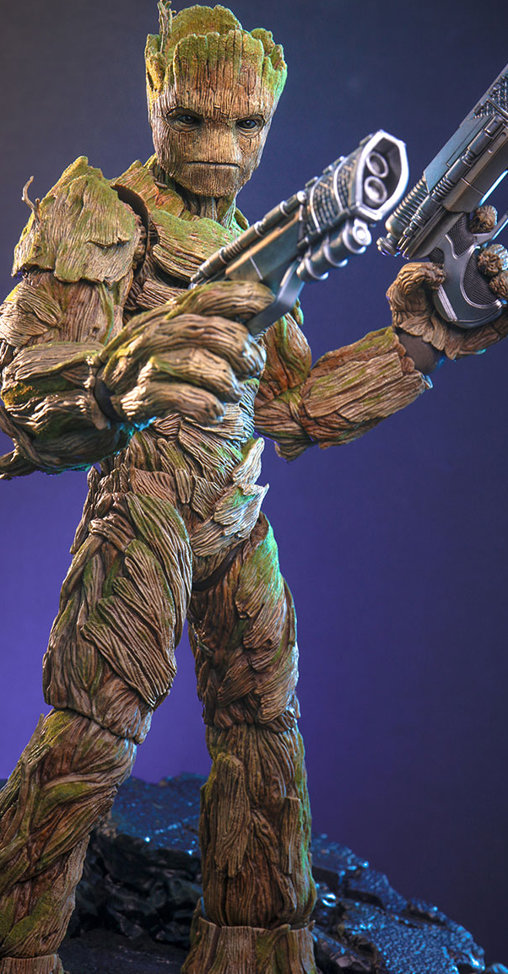 Guardians of the Galaxy 3: Groot - Deluxe, 1/6 Figur von Hot Toys