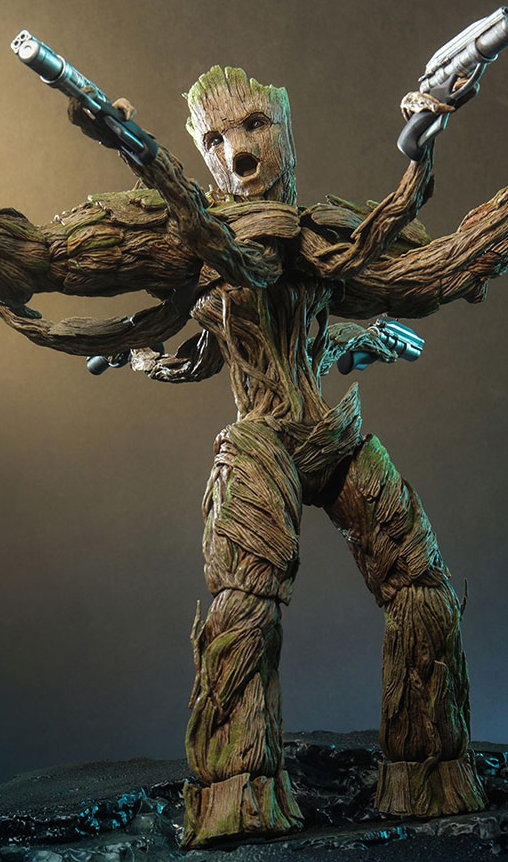 Guardians of the Galaxy 3: Groot - Deluxe, 1/6 Figur von Hot Toys