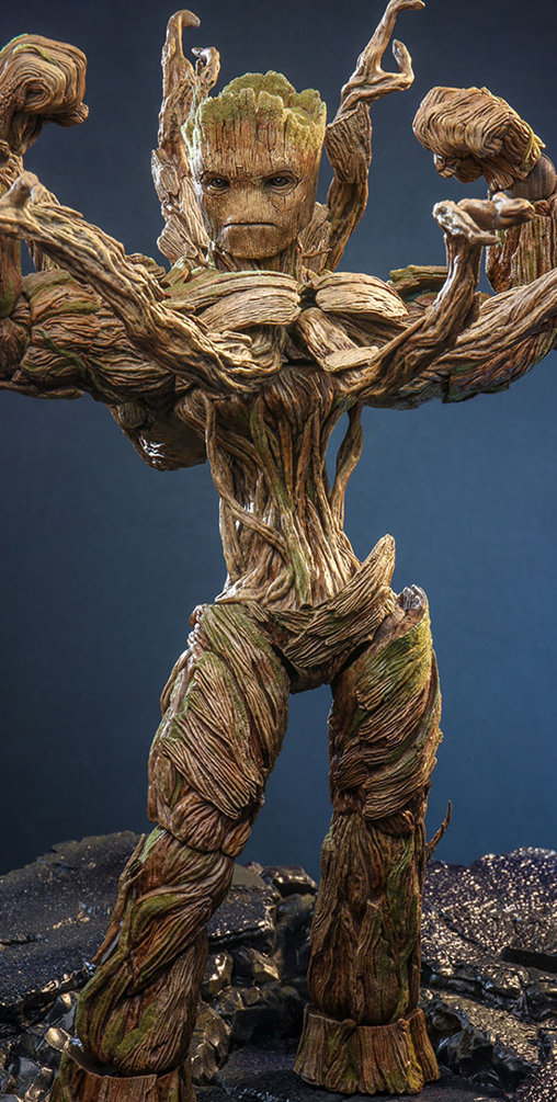 Guardians of the Galaxy 3: Groot - Deluxe, 1/6 Figur von Hot Toys