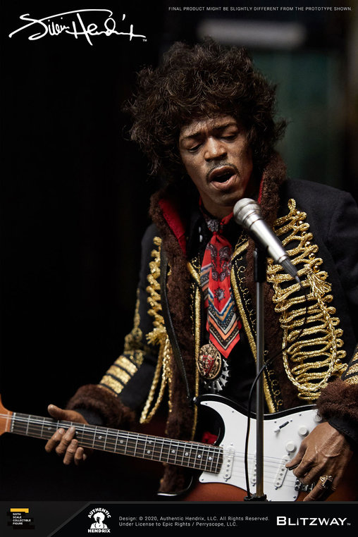 Gods of Music: Jimi Hendrix, 1/6 Figur von Blitzway