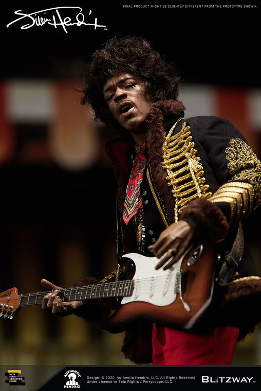 Gods of Music: Jimi Hendrix, 1/6 Figur von Blitzway