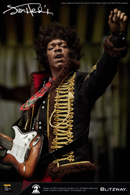 Gods of Music: Jimi Hendrix, 1/6 Figur von Blitzway
