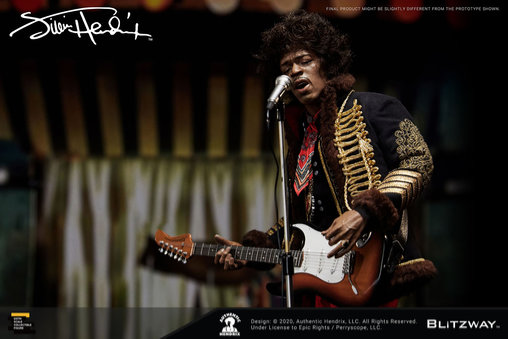 Gods of Music: Jimi Hendrix, 1/6 Figur von Blitzway