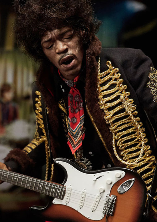 Gods of Music: Jimi Hendrix, 1/6 Figur von Blitzway