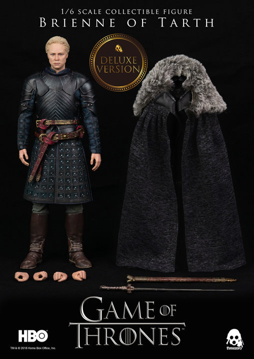 Game of Thrones: Brienne of Tarth - Deluxe, 1/6 Figur von ThreeZero
