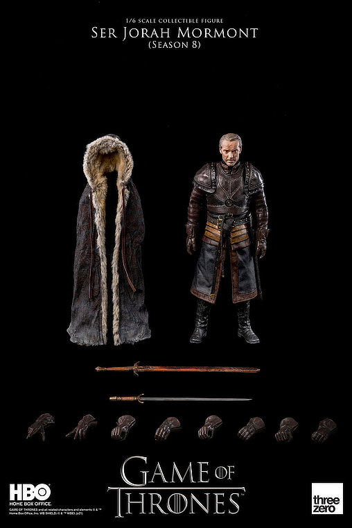 Game of Thrones: Ser Jorah Mormont, 1/6 Figur von ThreeZero
