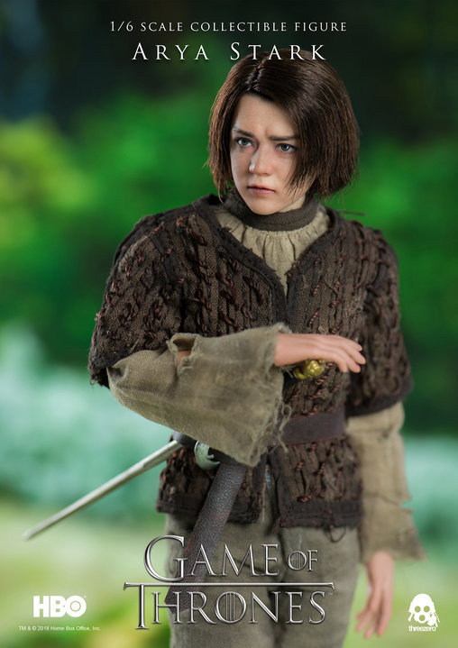 Game of Thrones: Arya Stark, 1/6 Figur von ThreeZero