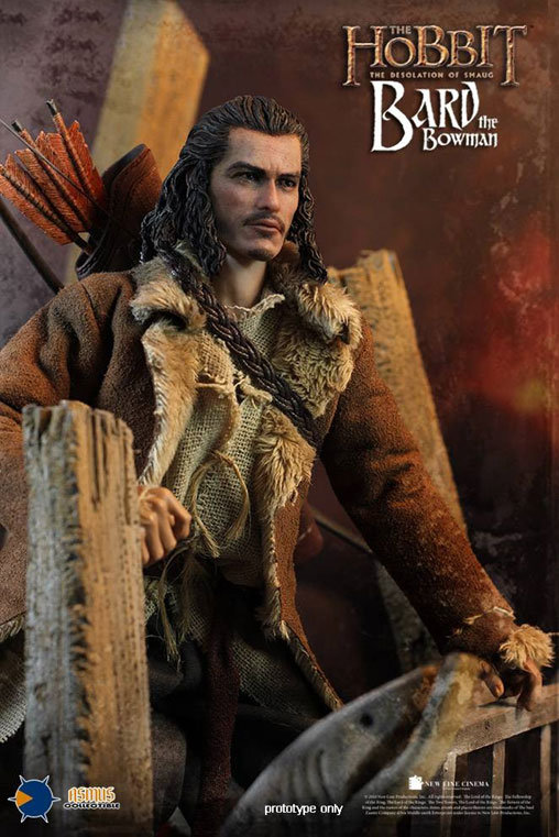 Der Hobbit: Bard the Bowman, 1/6 Figur von Asmus Toys
