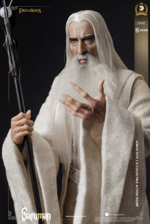 Herr der Ringe: Saruman, 1/6 Figur von Asmus Toys
