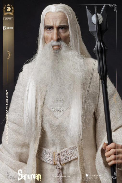 Herr der Ringe: Saruman, 1/6 Figur von Asmus Toys