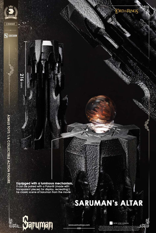 Herr der Ringe: Saruman, 1/6 Figur von Asmus Toys