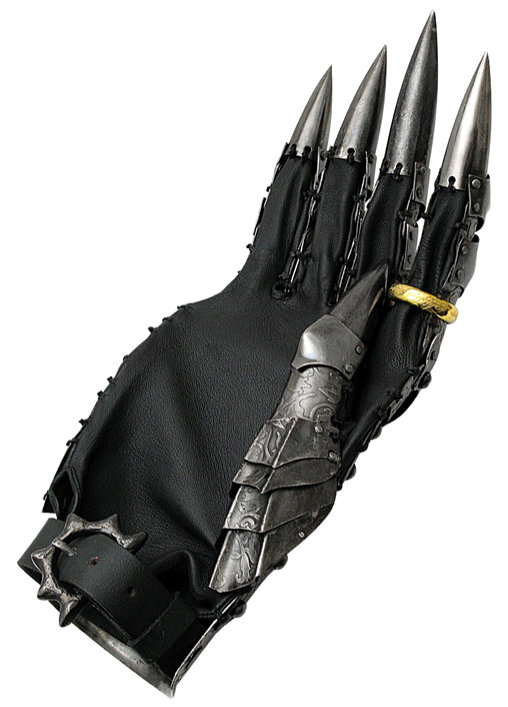 Herr der Ringe: Saurons Handschuh, Fertig-Modell ... https://spaceart.de/produkte/hdr001-saurons-handschuh-gauntlet-herr-der-ringe-united-cutlery-uc3065-760729306516-spaceart.php