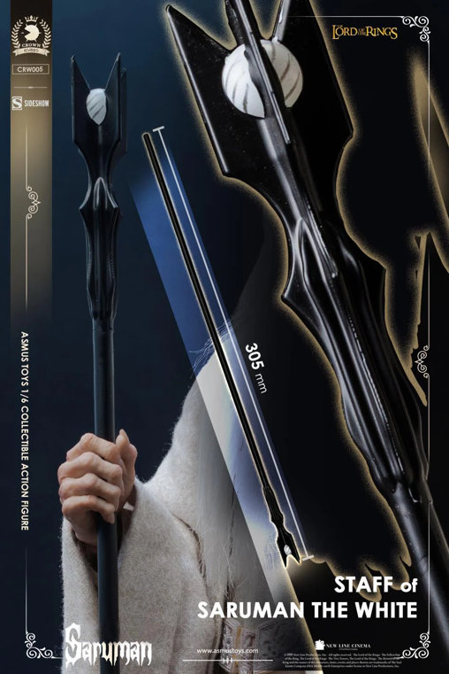Herr der Ringe: Saruman, 1/6 Figur von Asmus Toys