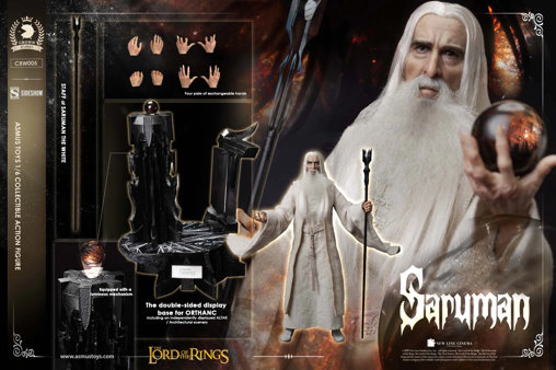 Herr der Ringe: Saruman, 1/6 Figur von Asmus Toys